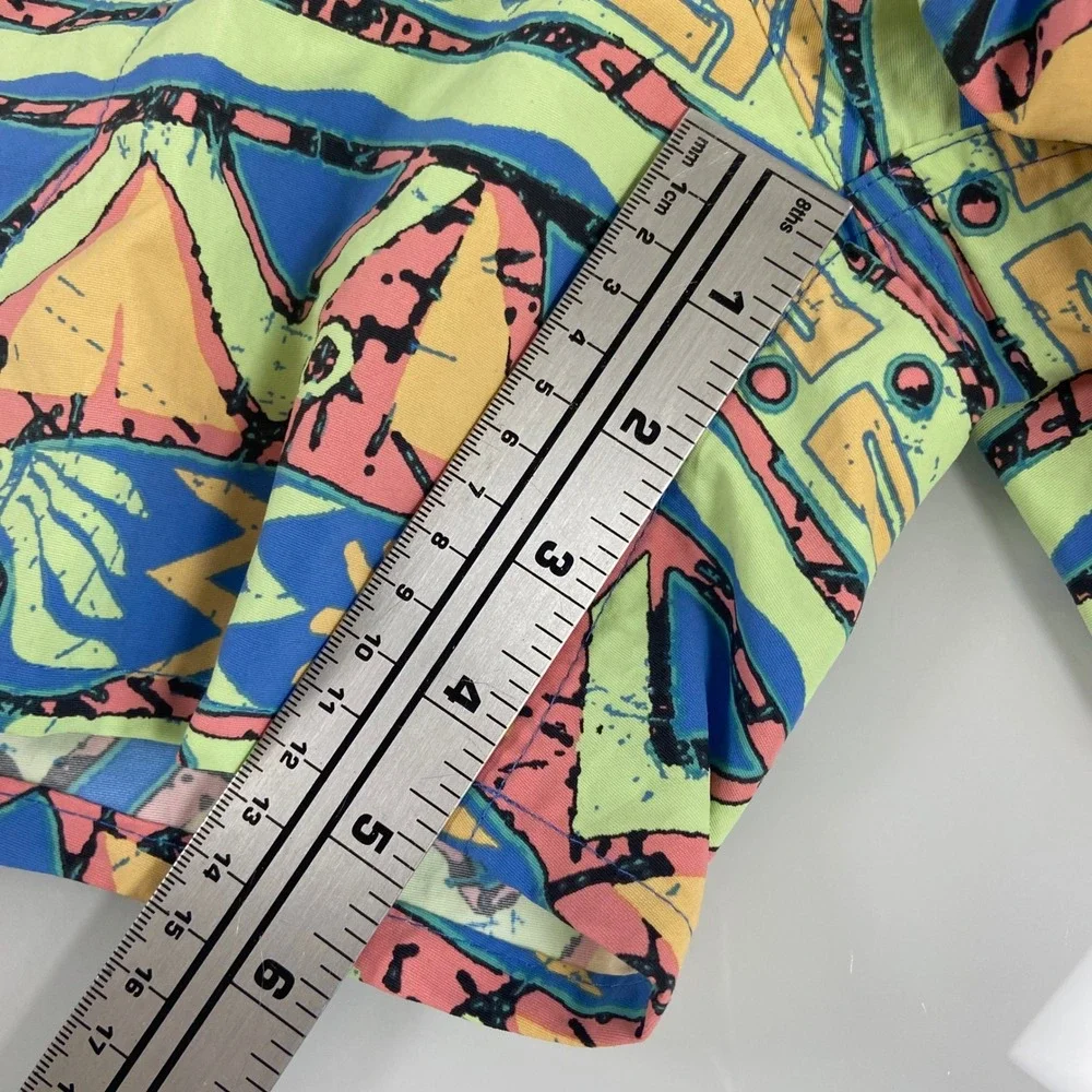 Patagonia Baggies Shorts Mens Size S High Hopes Geo Salamander Green Swim‎